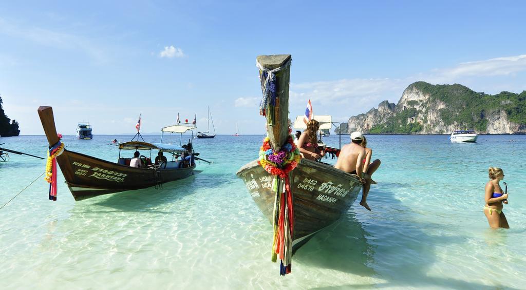 October Hostel Kepulauan Phi Phi Bagian luar foto