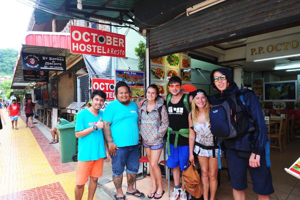 October Hostel Kepulauan Phi Phi Bagian luar foto